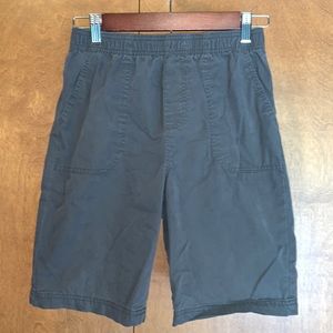 EUC youth’s grey elastic waistband shorts - size L (10-12)